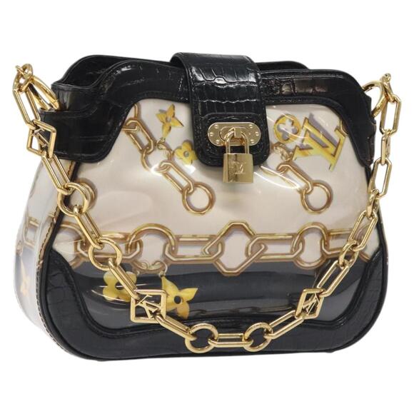 LOUIS VUITTON Monogram Charm Sackfrill Shoulder Bag Black M95151 - Picture 1 of 16